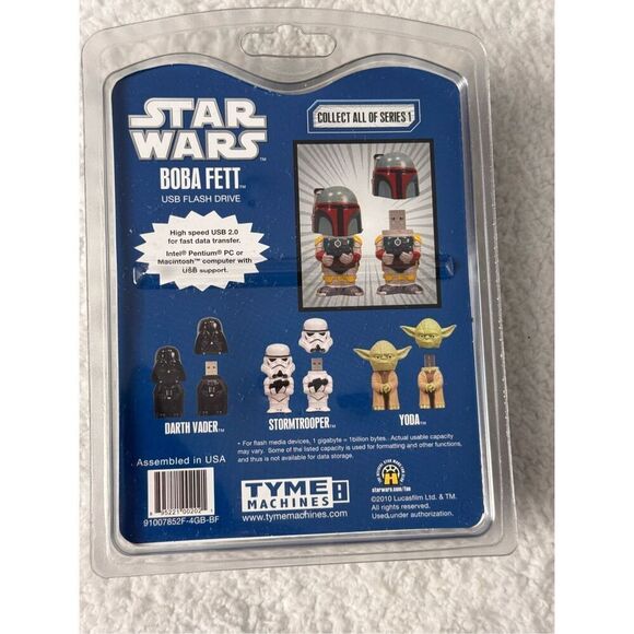 Boba Fett USB Flash Drive Series 1 4GB/Tyme Machines 2010 - Picture 6 of 6